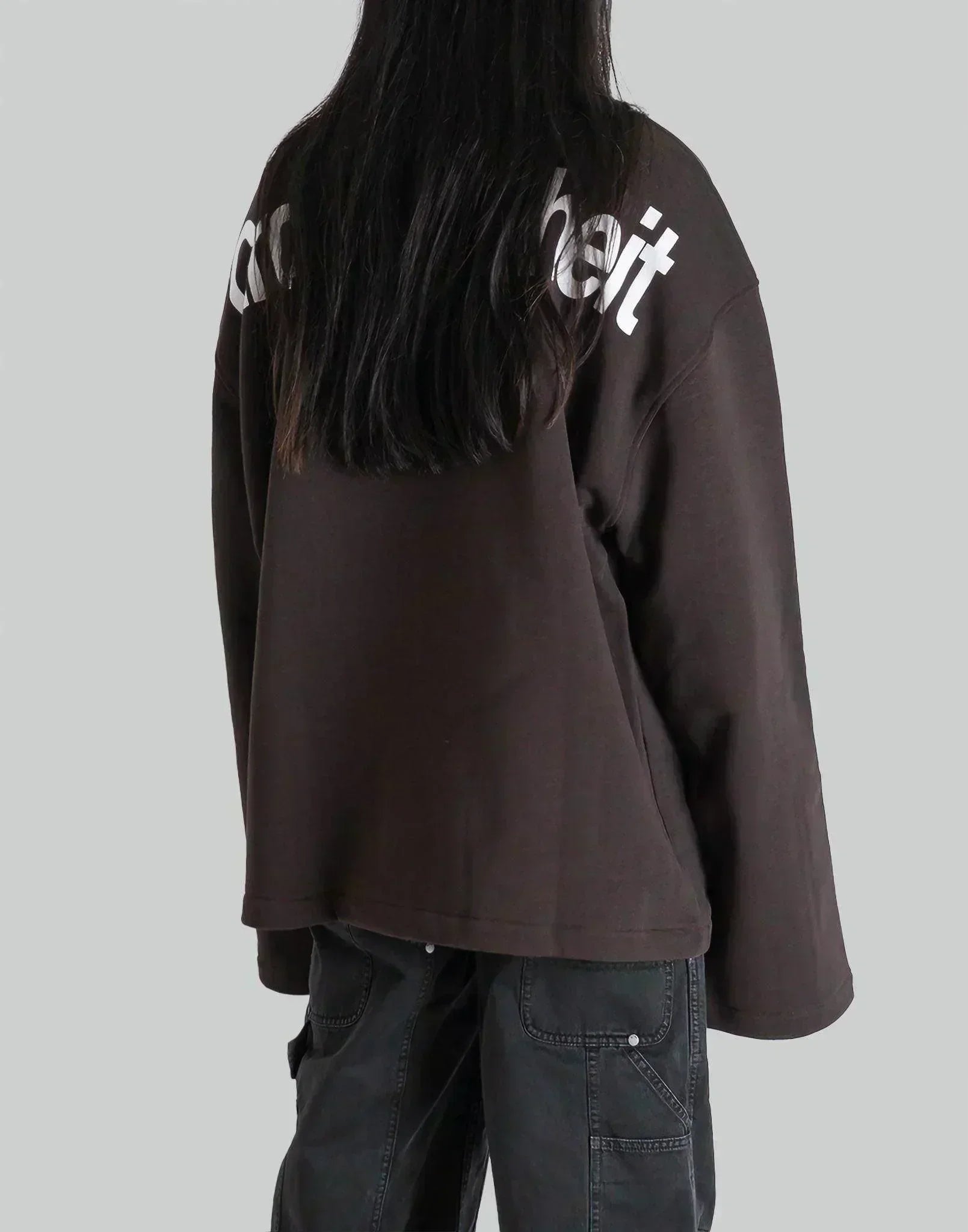 032C - 'GROSSE FREIHEIT' HEAVYWEIGHT CREWNECK - 082plus