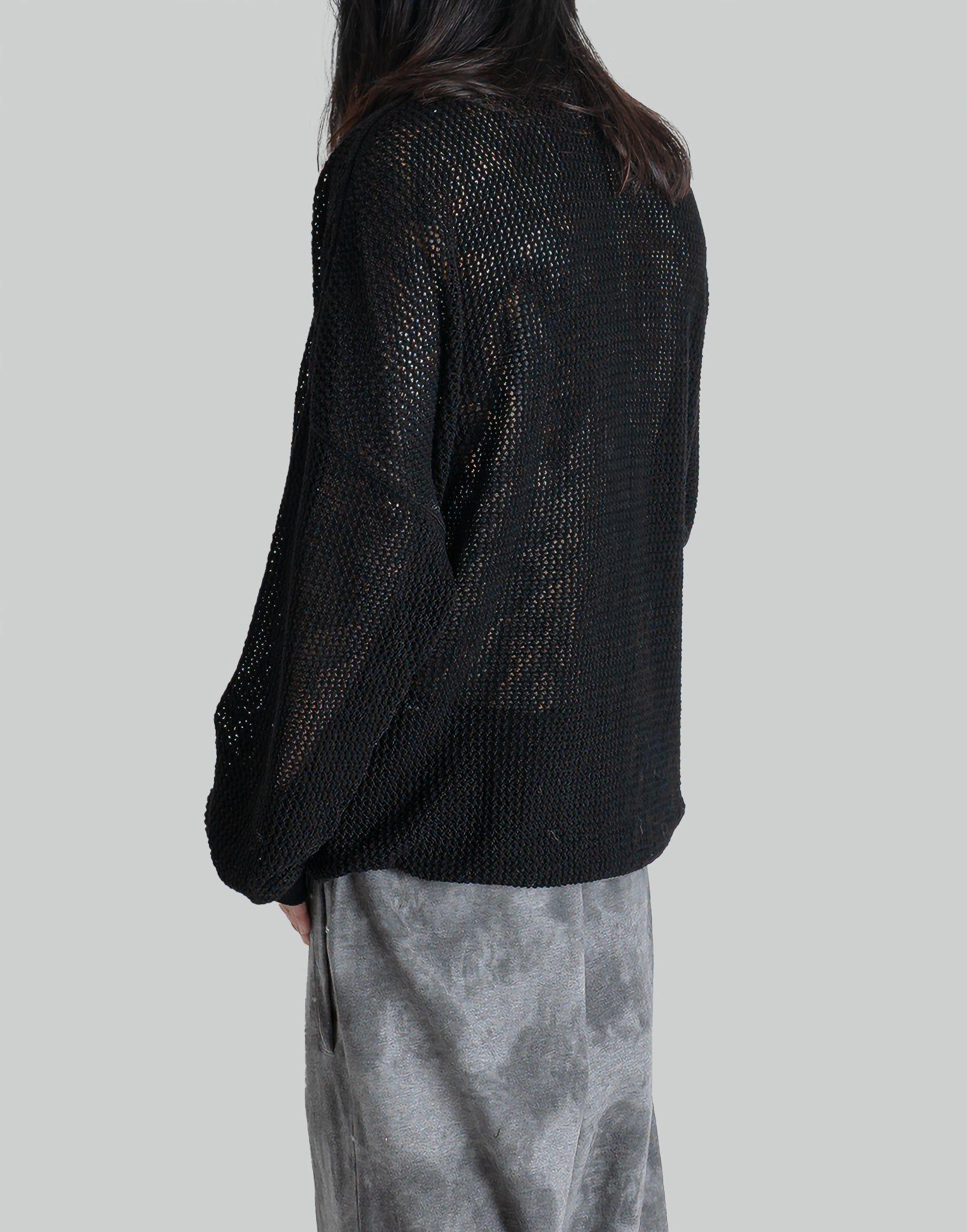 032C - SELFIE 'LACE KNIT' SWEATER - 082plus