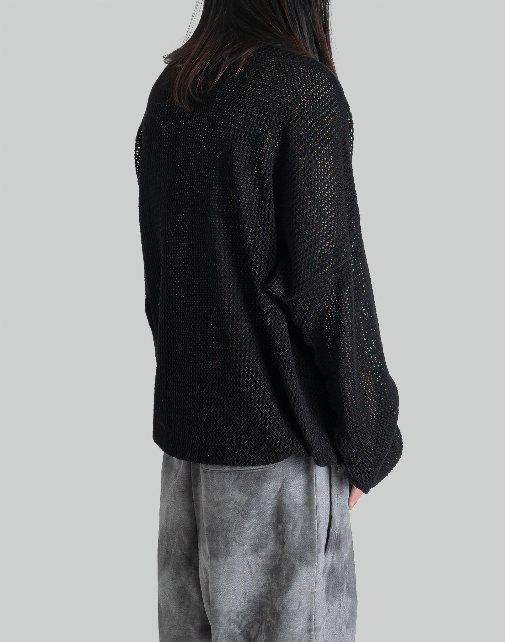 032C - SELFIE 'LACE KNIT' SWEATER - 082plus