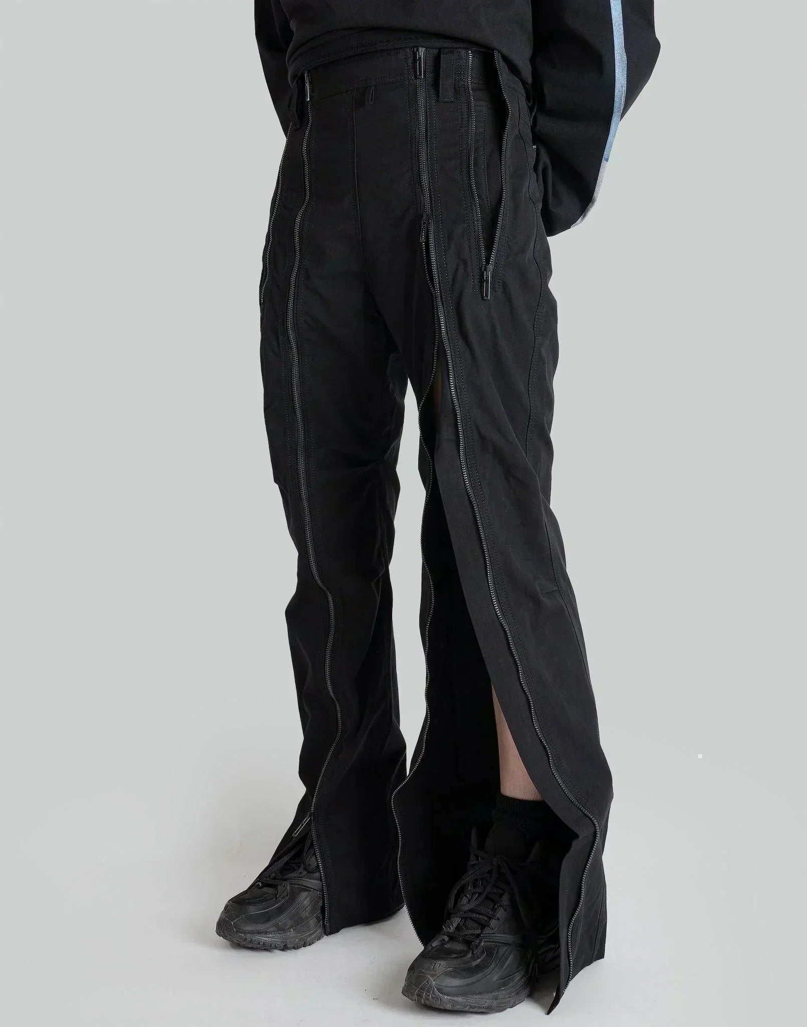 032C - SPLIT-S ZIP TROUSERS - 082plus
