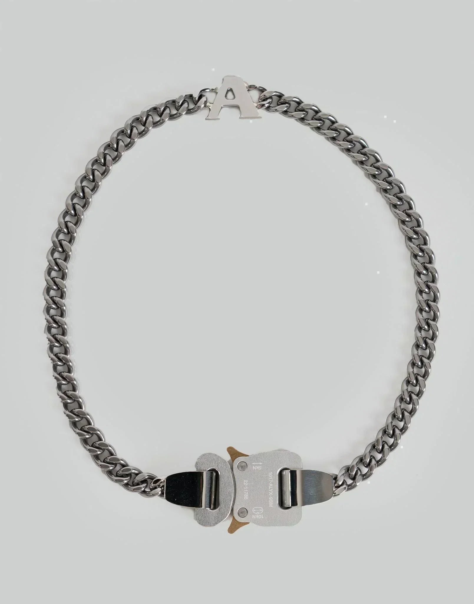 1017 ALYX 9SM - BUCKLE NECKLACE WITH CHARM - 082plus