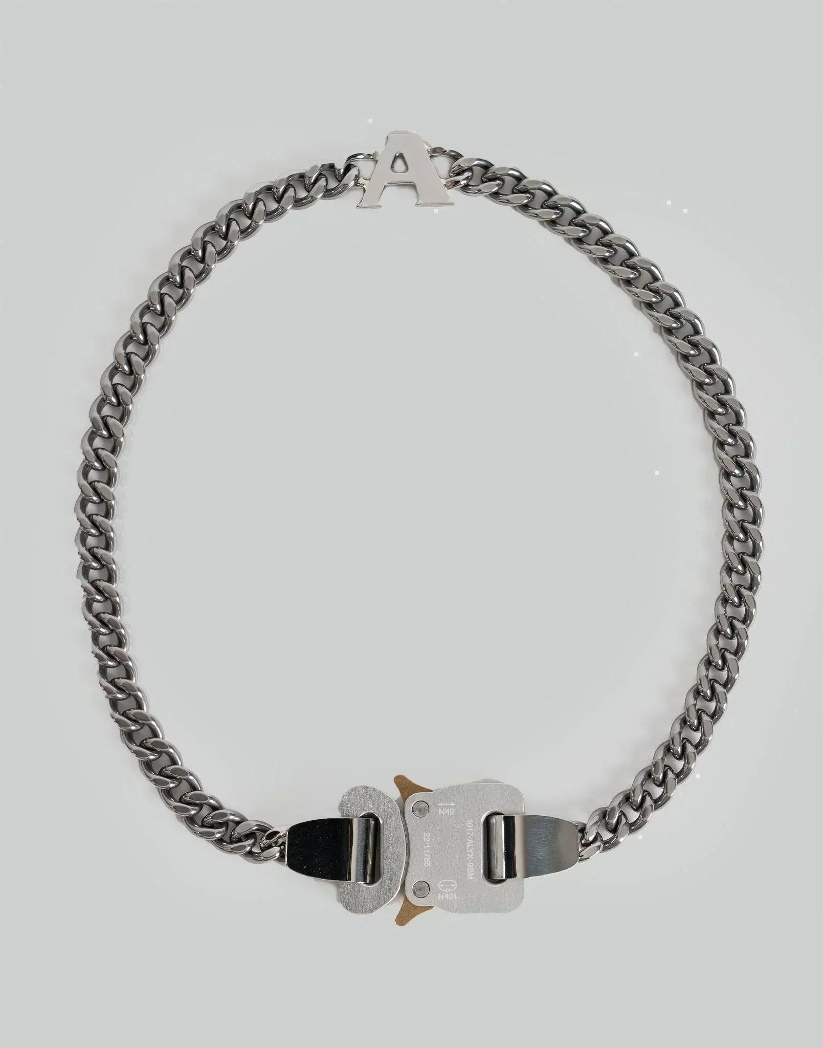 1017 ALYX 9SM - BUCKLE NECKLACE WITH CHARM - 082plus