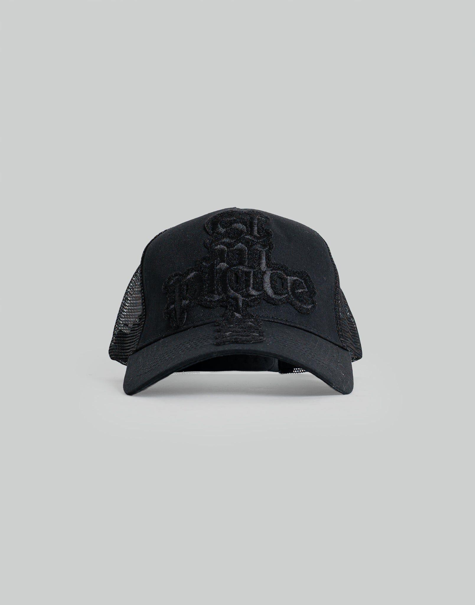 1017 ALYX 9SM - CROSS LOGO PATCH TRUCKER CAP - 082plus