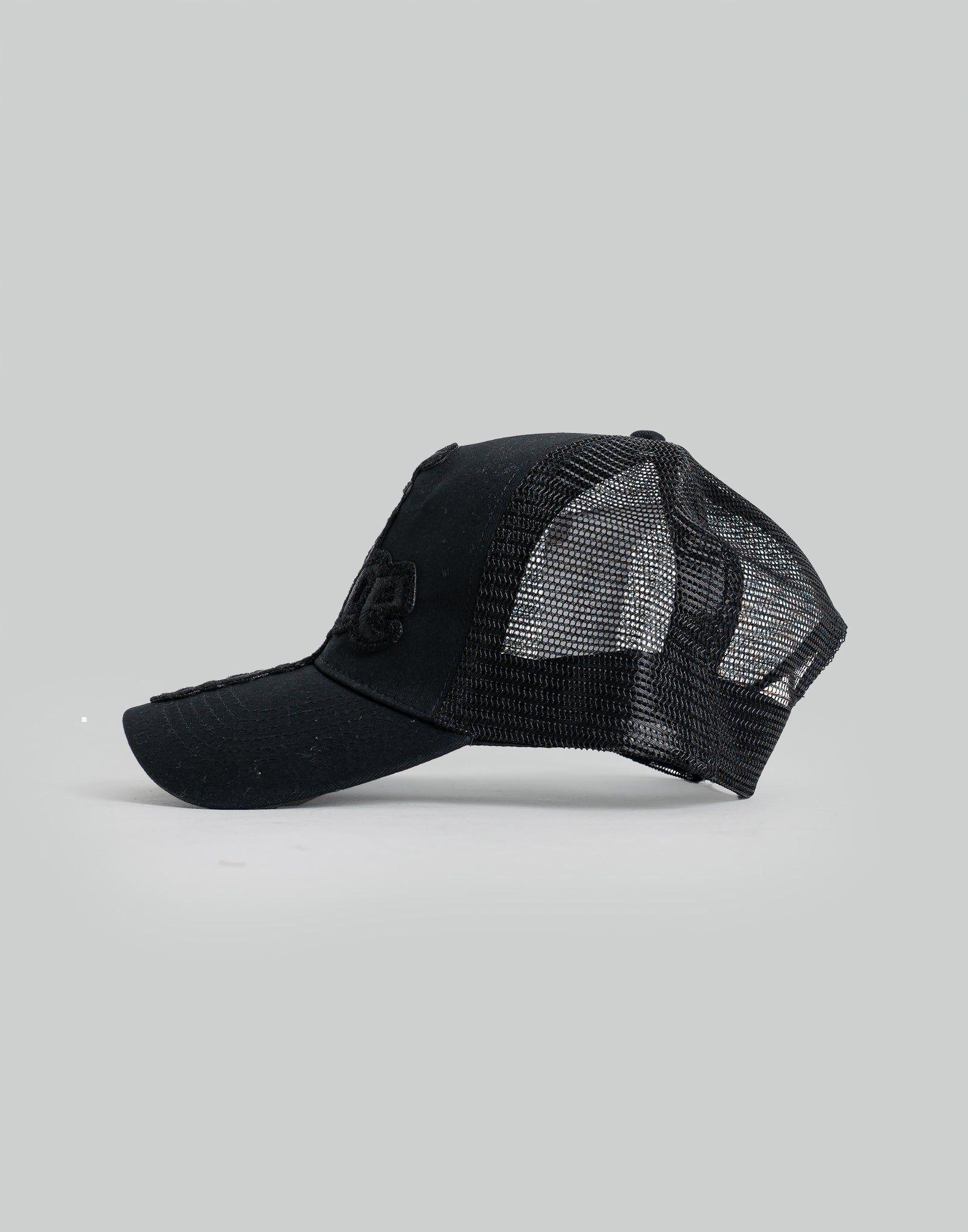 1017 ALYX 9SM - CROSS LOGO PATCH TRUCKER CAP - 082plus