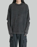 CUT-OUT ELBOW LONGSLEEVE TEE