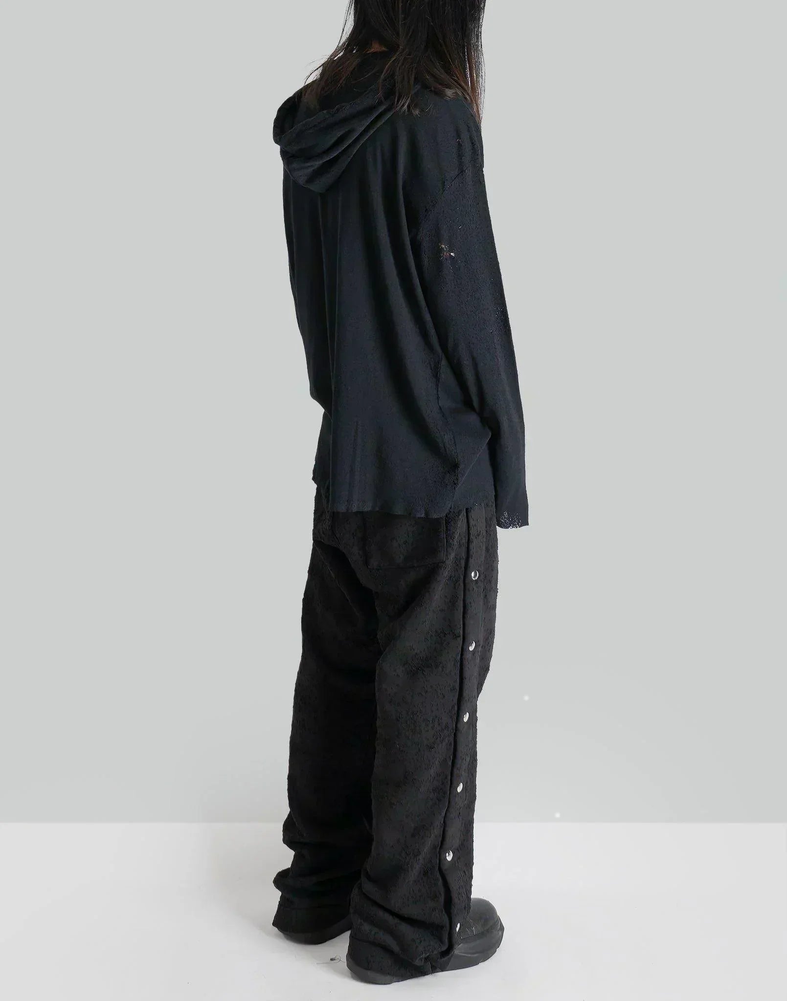 1017 ALYX 9SM - DESTROYED HOODED TEE - 082plus