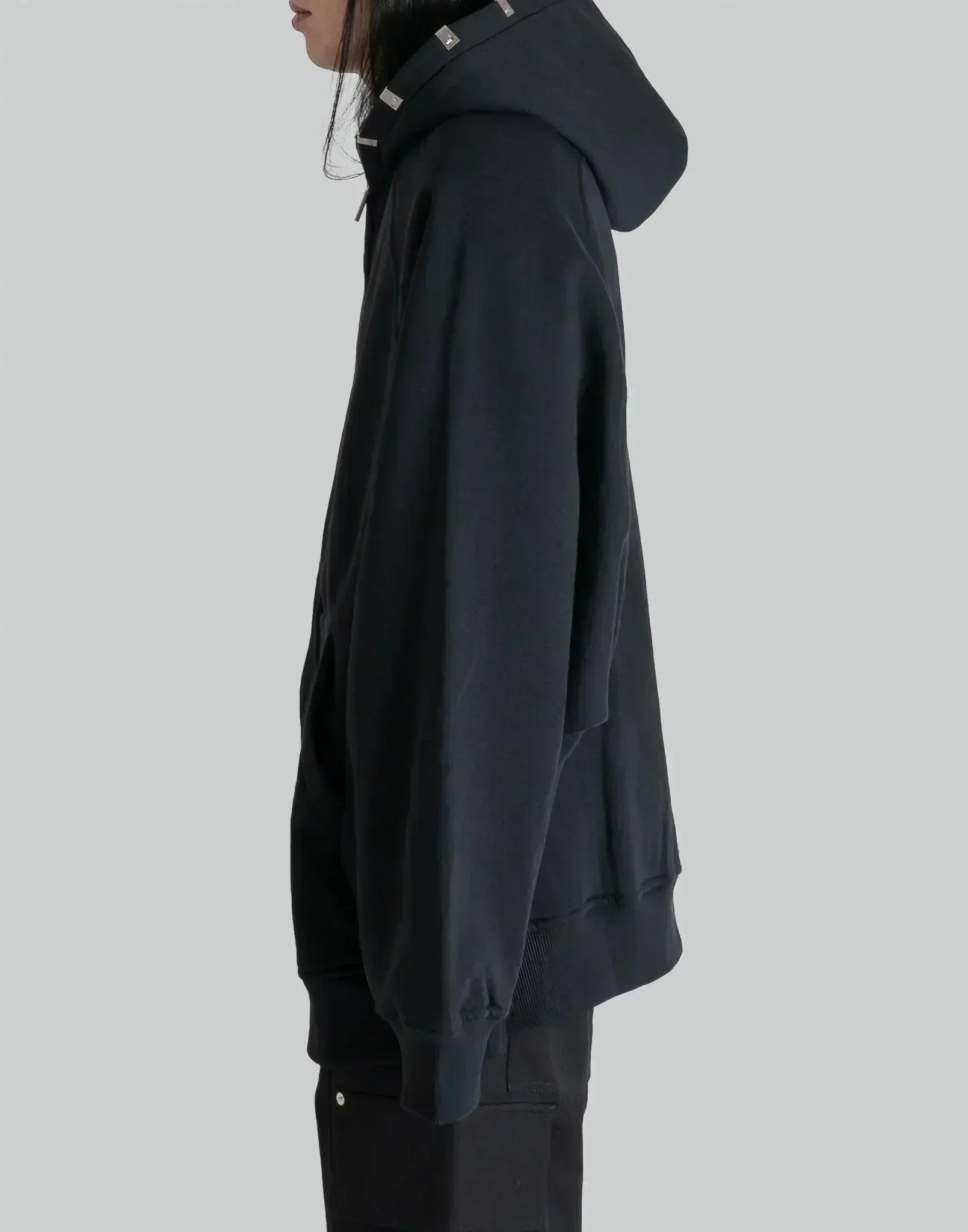 1017 ALYX 9SM - LIGHTERCAP HOOD ZIP SWEATSHIRT - 082plus