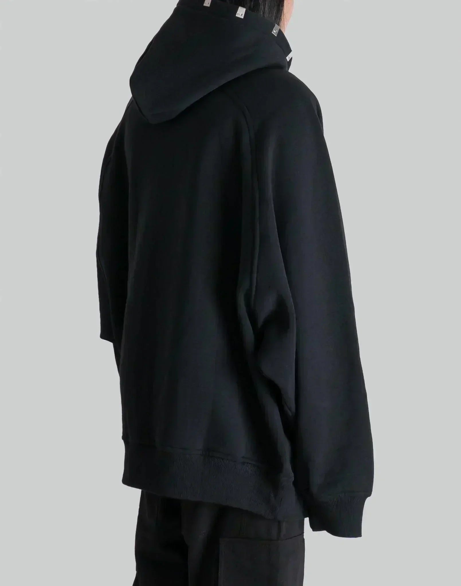 1017 ALYX 9SM - LIGHTERCAP HOOD ZIP SWEATSHIRT - 082plus