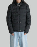 LIGHTWEIGHT BUCKLE PUFFER JACKET
