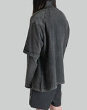 1017 ALYX 9SM - LOGO DOUBLE SLEEVE TEE WITH ZIP - 082plus