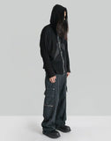 1017 ALYX 9SM - LONGSLEEVE HOODED MESH TEE - 082plus