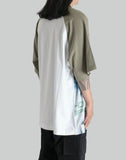 1017 ALYX 9SM - SHORT SLEEVE OVERSIZED RAGLAN T-SHIRT - 082plus