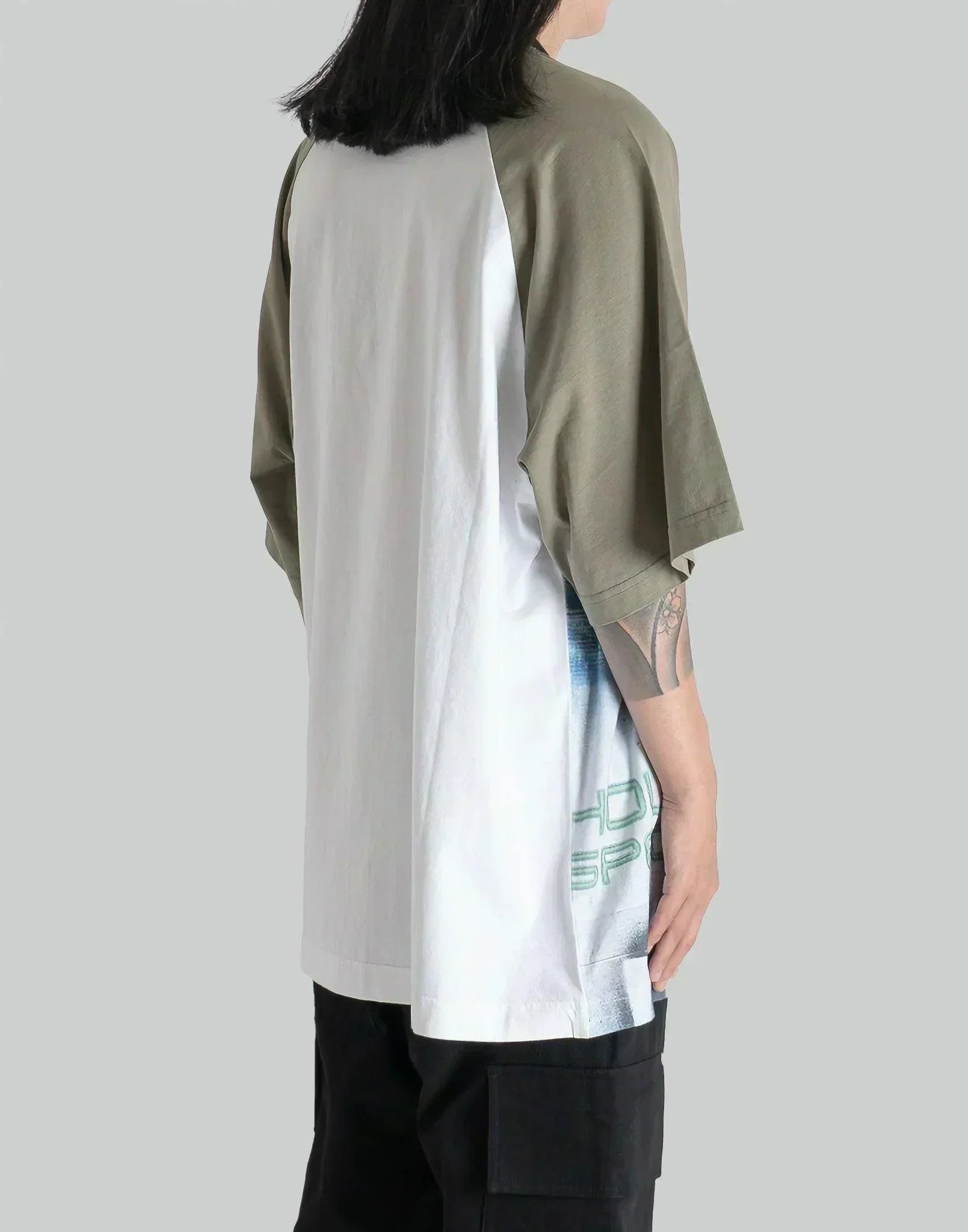 1017 ALYX 9SM - SHORT SLEEVE OVERSIZED RAGLAN T-SHIRT - 082plus