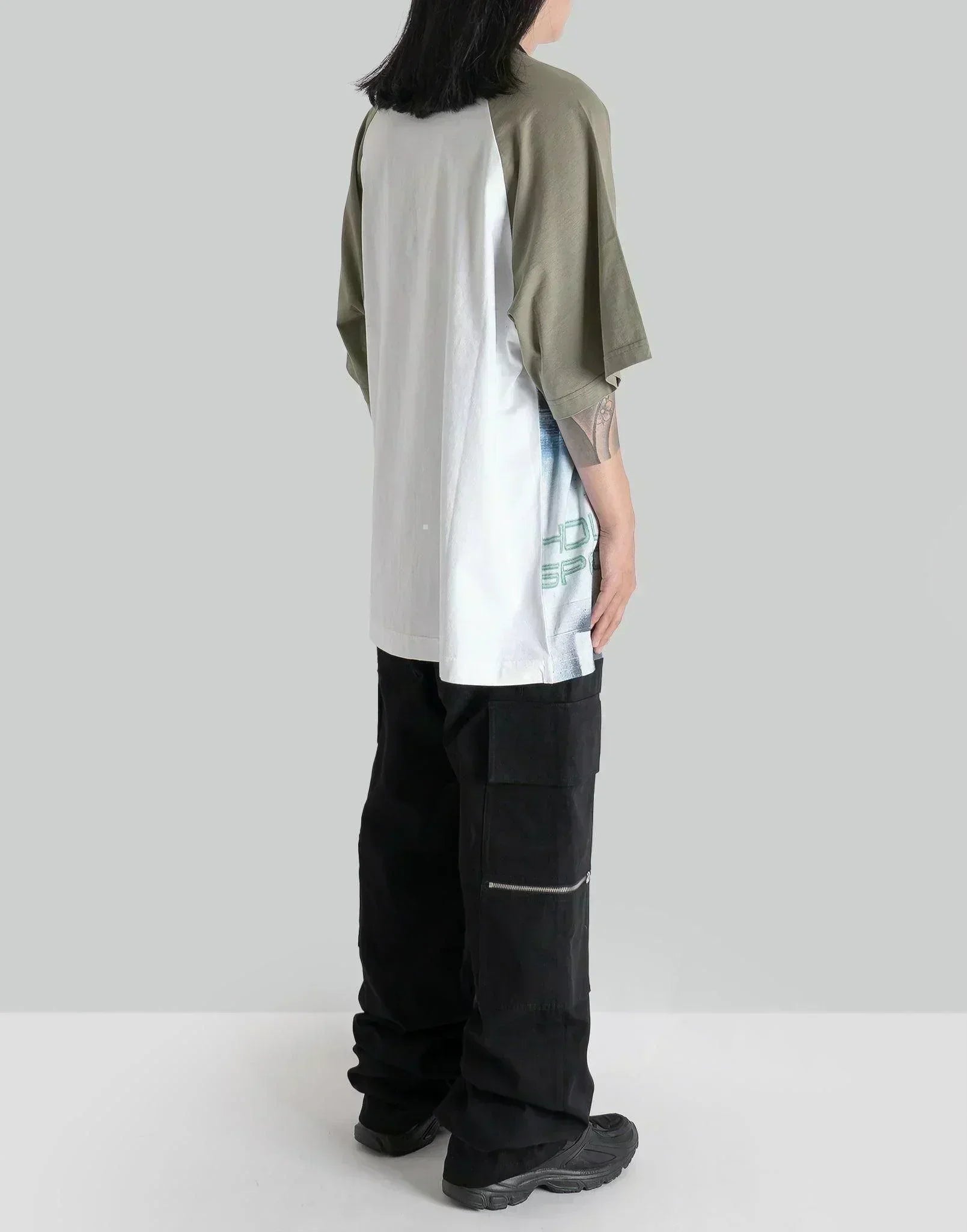1017 ALYX 9SM - SHORT SLEEVE OVERSIZED RAGLAN T-SHIRT - 082plus