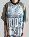 1017 ALYX 9SM - SHORT SLEEVE OVERSIZED RAGLAN T-SHIRT - 082plus