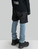 1017 ALYX 9SM - SKINNY JEAN WITH MESH SHORT - 082plus