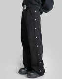 SNAP OFF COTTON SWEATPANTS