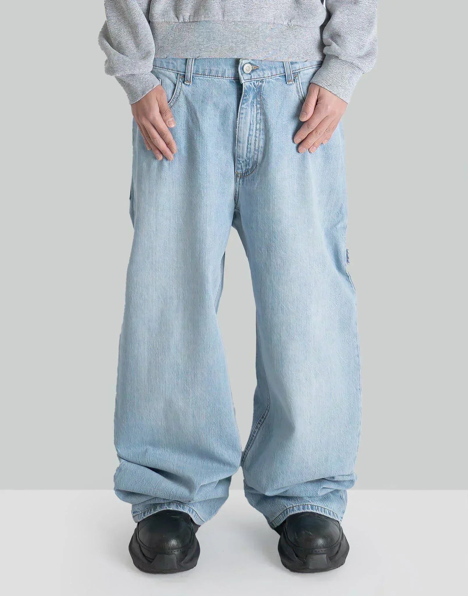 1017 ALYX 9SM - WIDE LEG JEANS WITH BUCKLE - 082plus