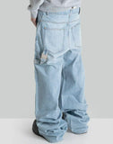 1017 ALYX 9SM - WIDE LEG JEANS WITH BUCKLE - 082plus