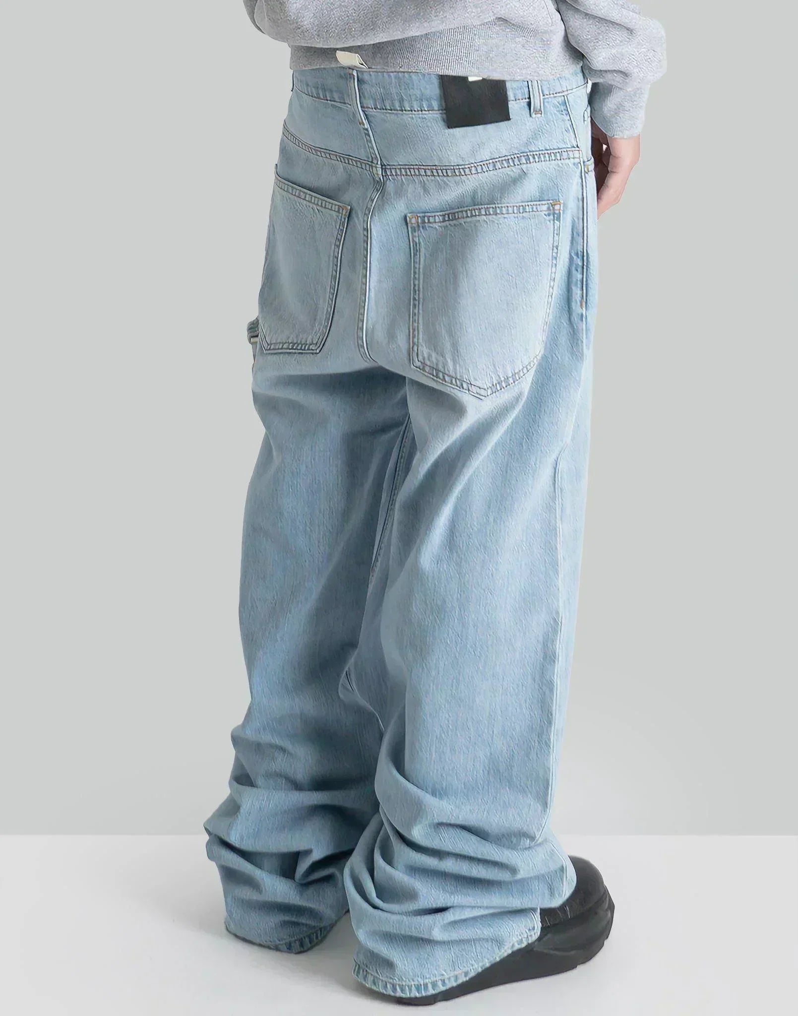 1017 ALYX 9SM - WIDE LEG JEANS WITH BUCKLE - 082plus