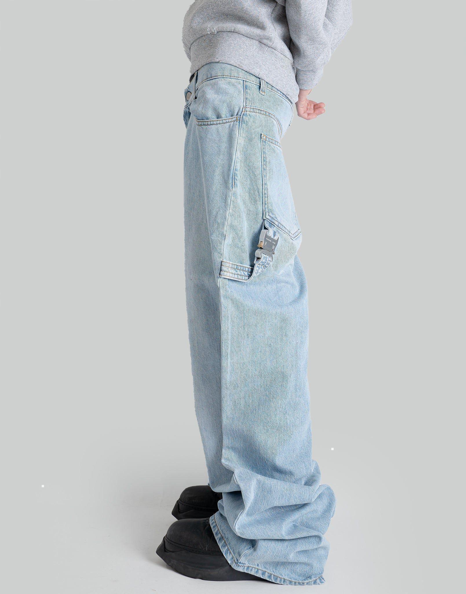 1017 ALYX 9SM - WIDE LEG JEANS WITH BUCKLE - 082plus