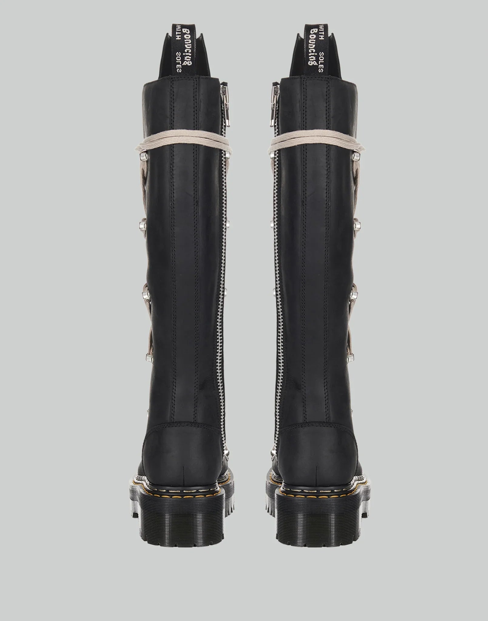 Rick Owens x Dr. Martens - 1B60 QUAD SOLE PENTALACE BOOT - 082plus