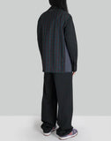 99%IS- - 1% Patch Side Ribbed Check Shirt - 082plus