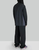 99%IS- - 1% Patch Side Ribbed Check Shirt - 082plus