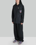 99%IS- - 1% Patch Side Ribbed Check Shirt - 082plus