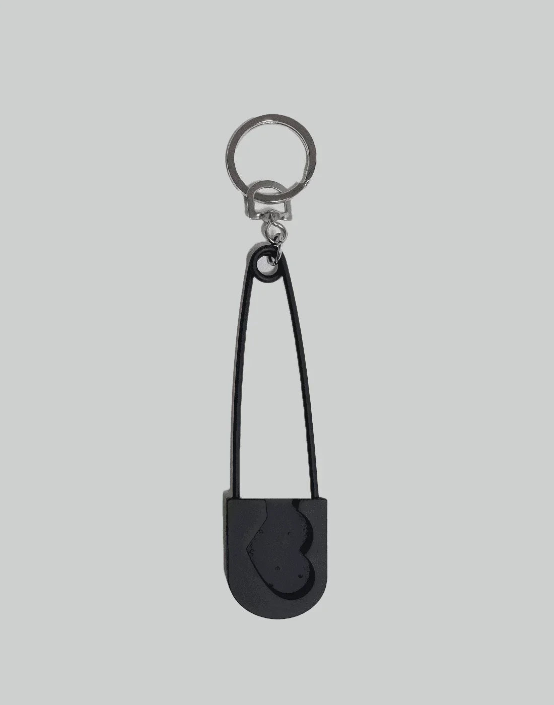 99%IS- - "1%ove" SAFETY PIN KEYCHAIN - 082plus