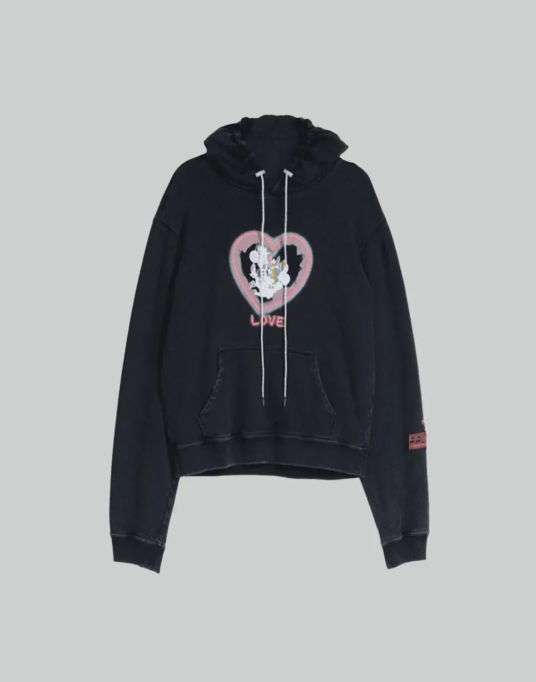 99%IS- - "1%ove" Sex Washed Hoodie (Hand Made Custom) - 082plus