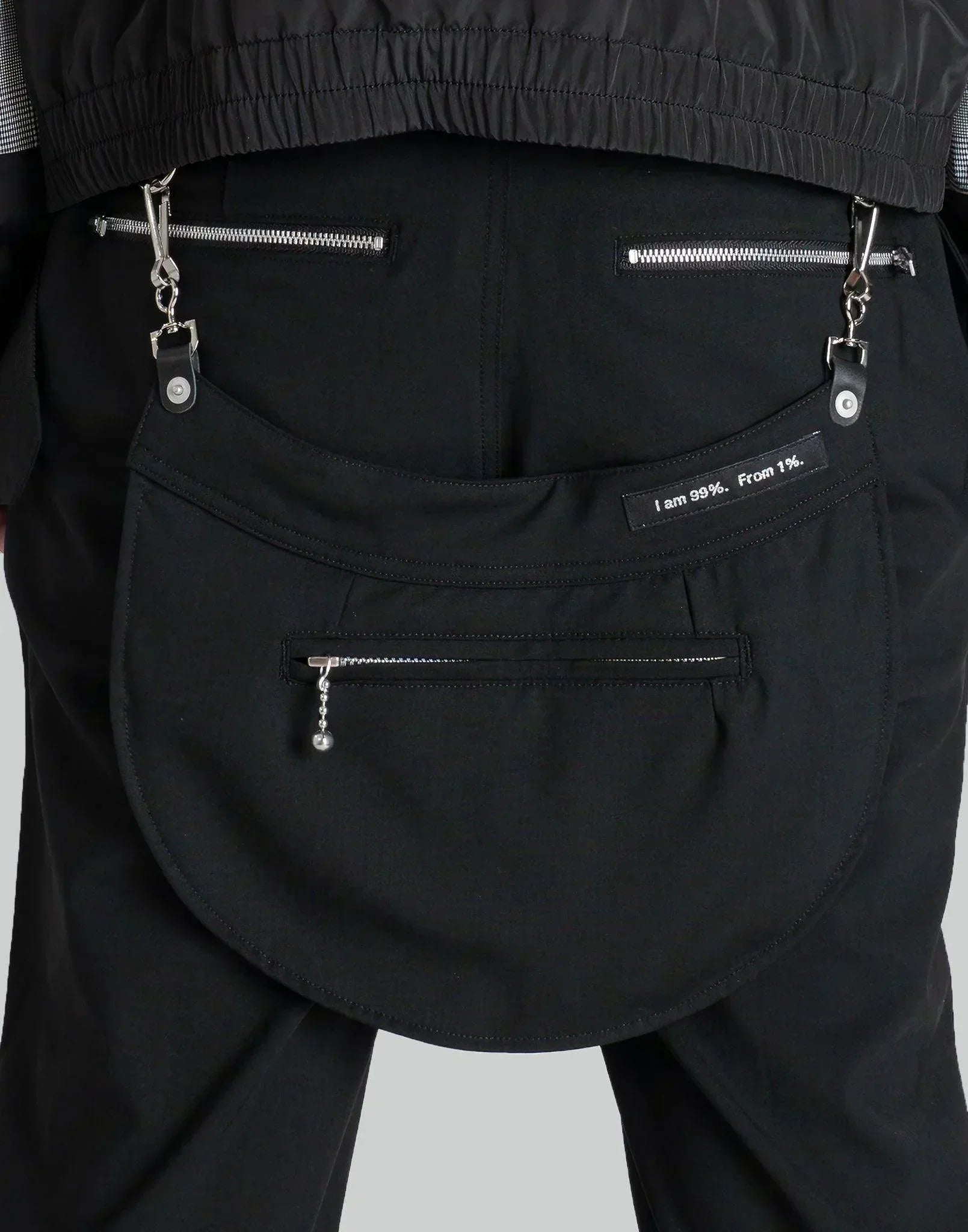 99%IS- - 70's Front Bondage Trousers - 082plus