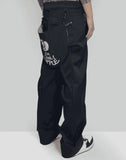 99%IS- - "I'M FINE! APPLE" Bondage Pants - 082plus