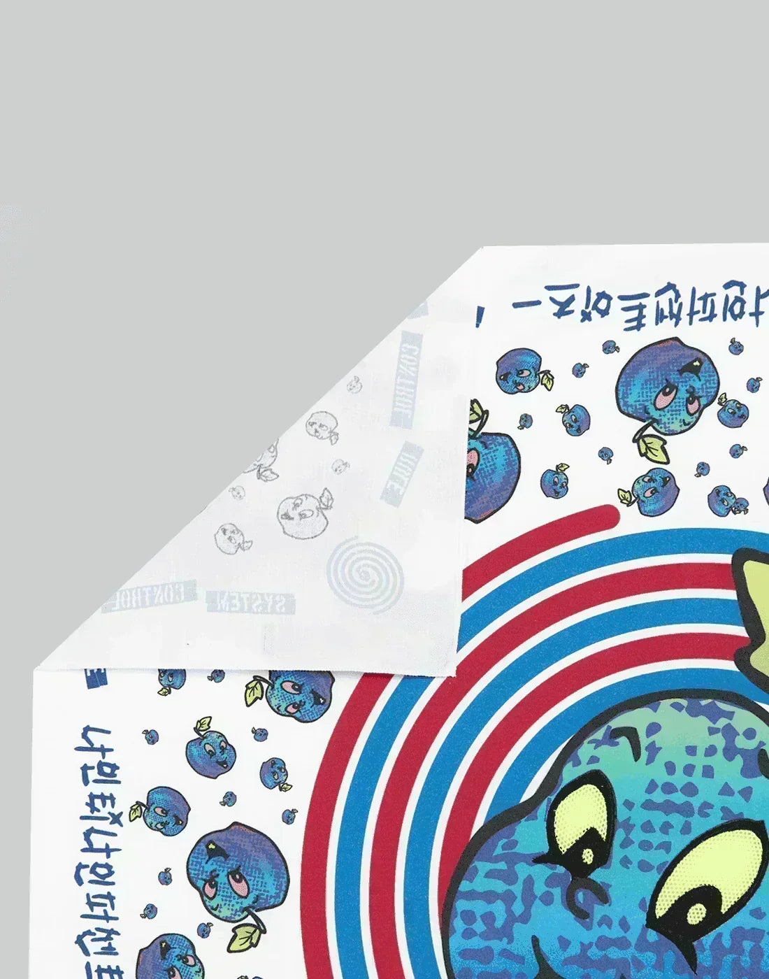 99%IS- - I'M FINE! APPLE Mesh-Eye Scarf - 082plus