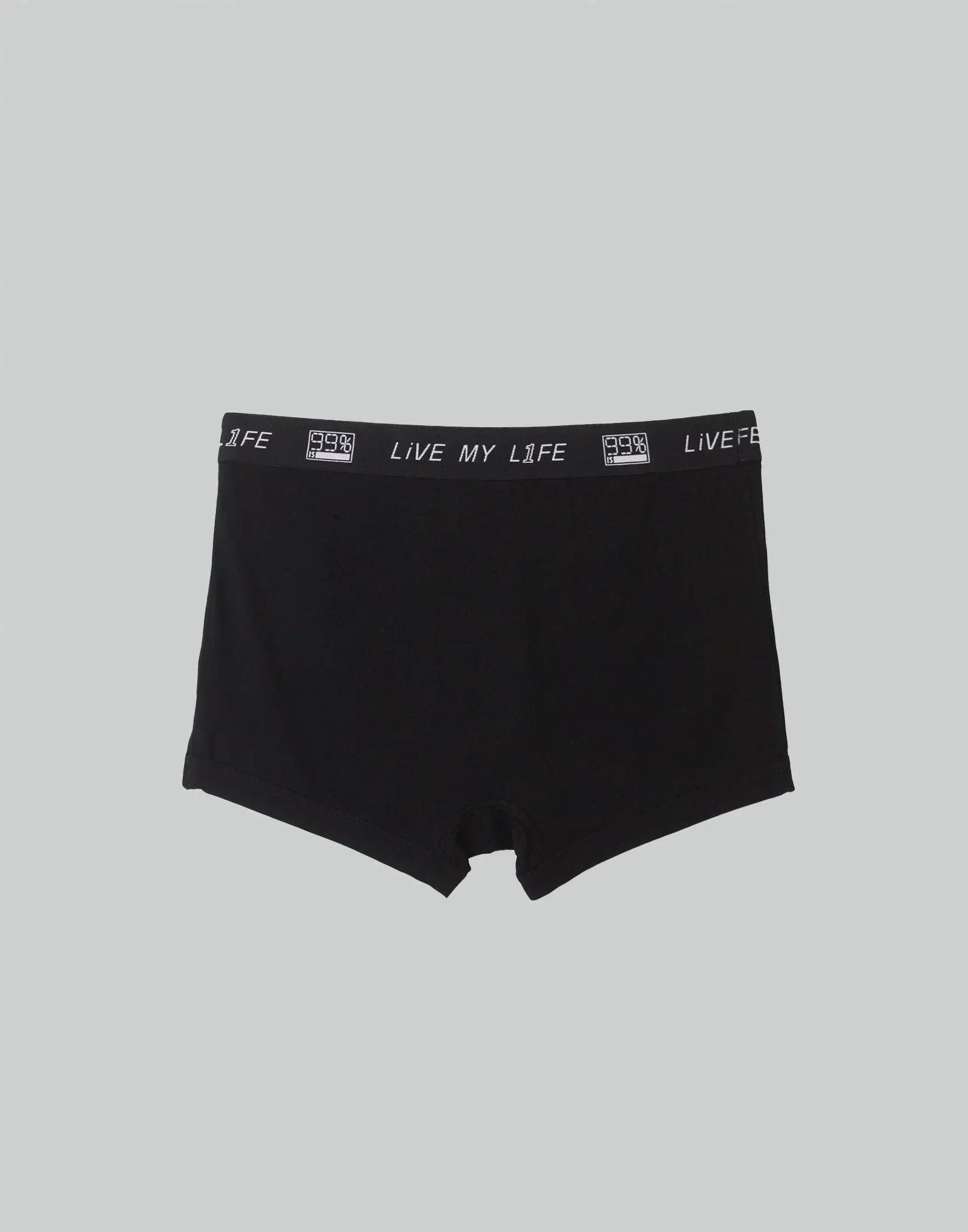 99%IS- - ' LiVE MY L1FE ' PANTIES FOR MEN - 082plus