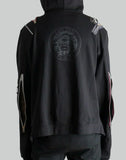 99%IS- - " NANJA " Multi Zip Hoodie - 082plus