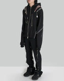 99%IS- - " NANJA " Multi Zip Hoodie - 082plus