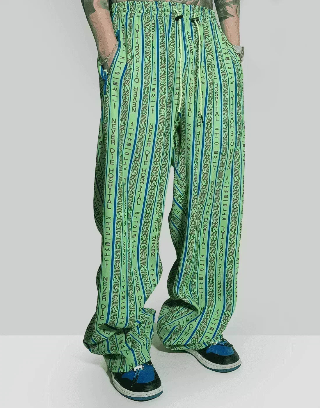 99%IS- - "Never Die Hospital" Pants - 082plus