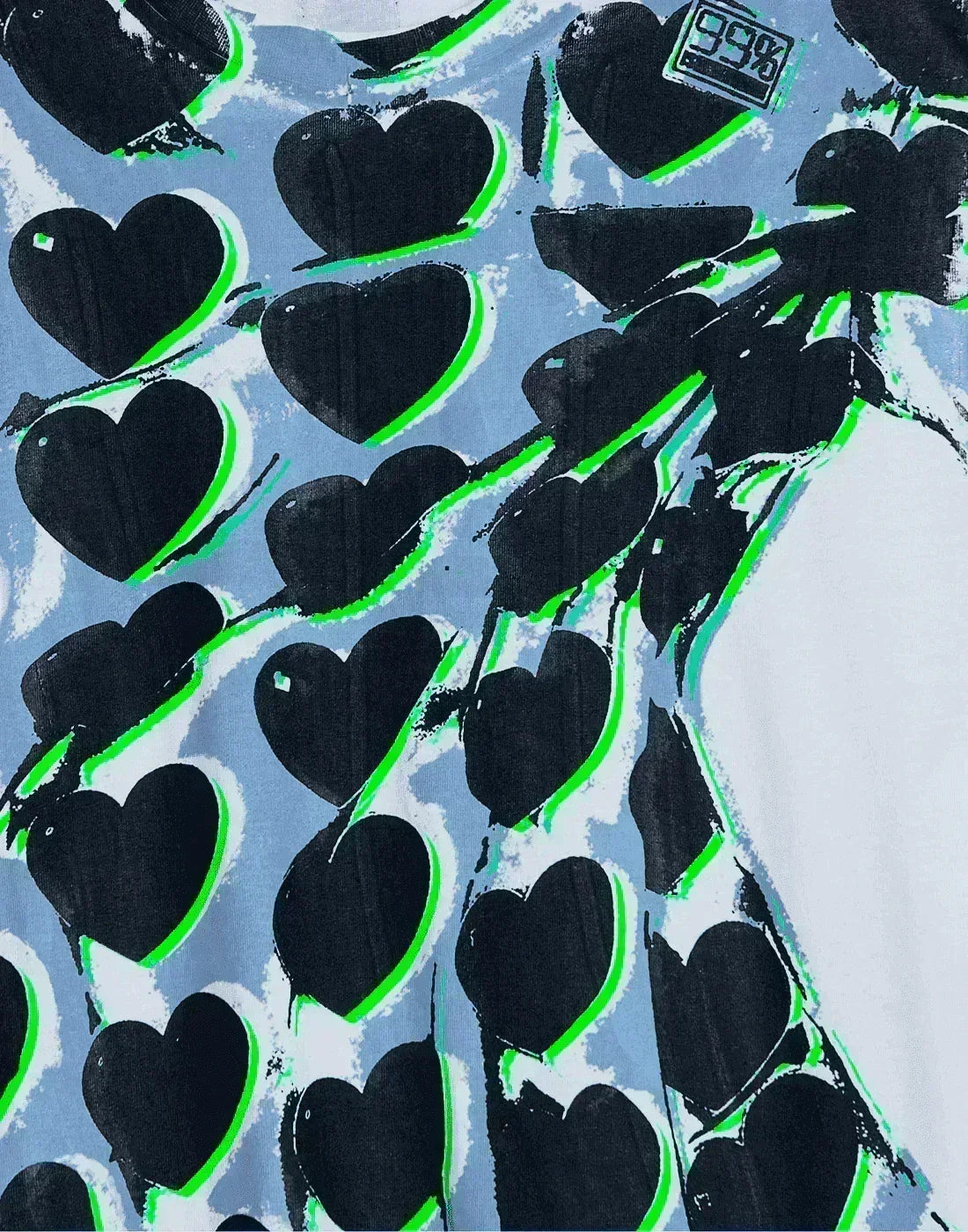 99%IS- - Our " 1%ove " Photochromic Tee-On-Tee - 082plus