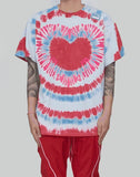 99%IS- - Our " 1%ove " Tie-Dye T-Shirt - 082plus