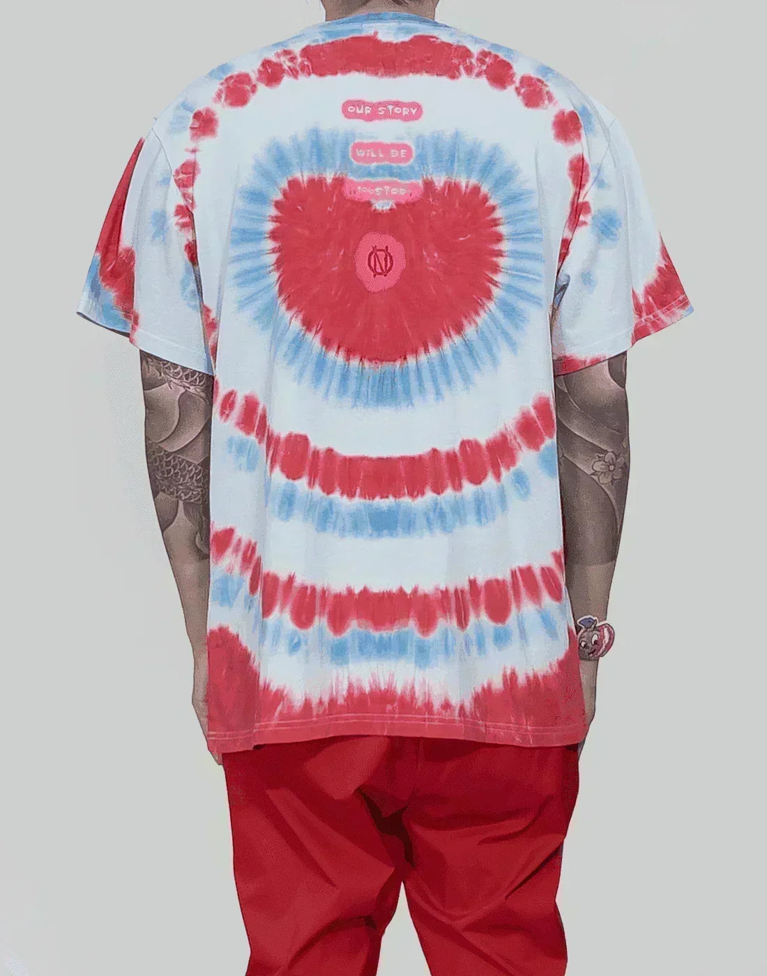 99%IS- - Our " 1%ove " Tie-Dye T-Shirt - 082plus