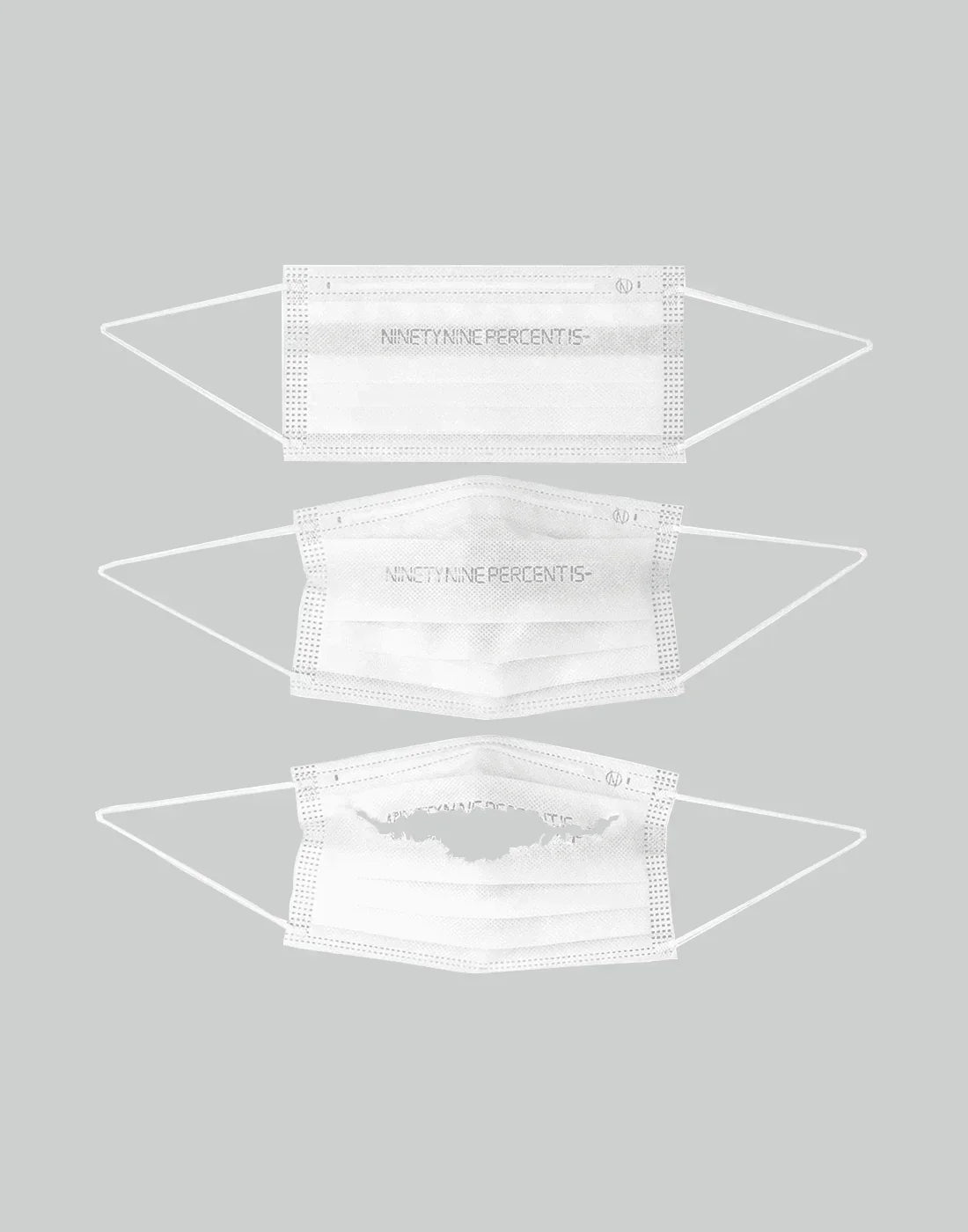 99%IS- - OUR D1SPOSABLE MASK (9PCS) - 082plus
