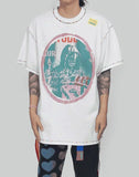 Our Face Rainbow Stitch T-shirt