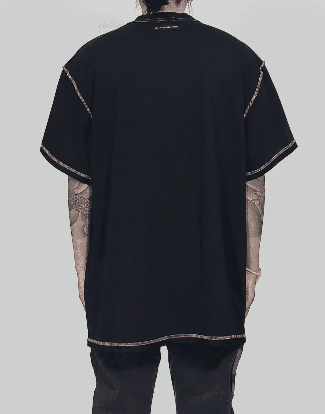 99%IS- - Our Face Rainbow Stitch T-shirt - 082plus