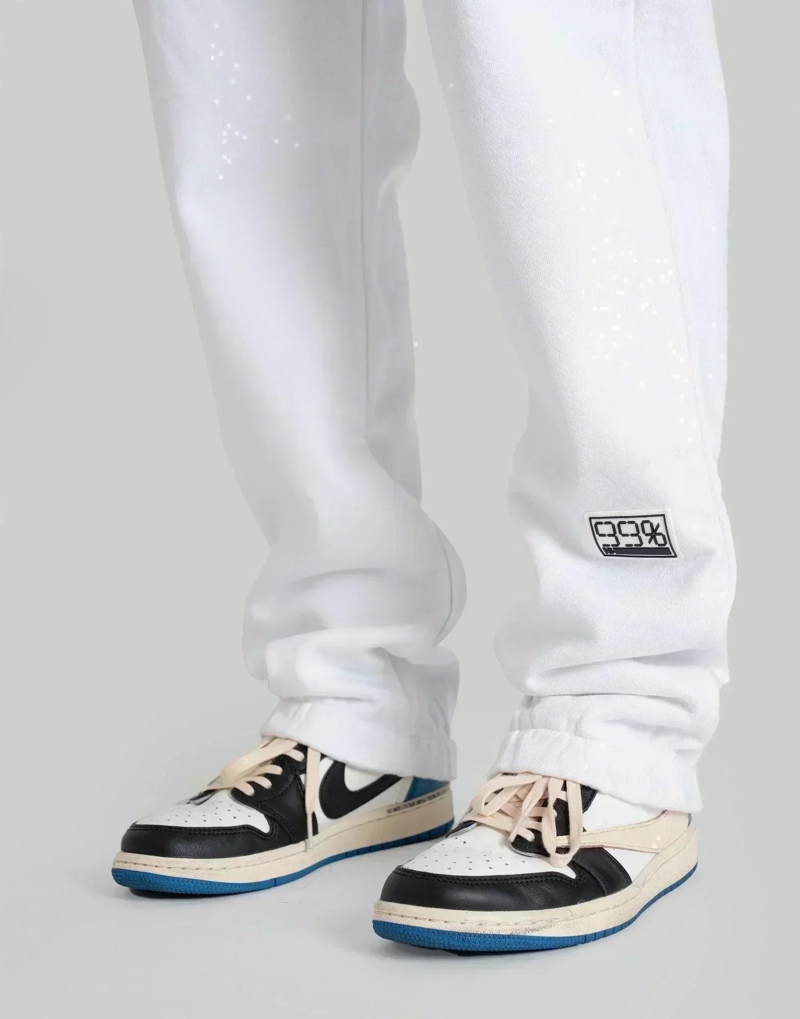 99%IS- - ' OUR FAITH ' Patch Jogger Pants - 082plus