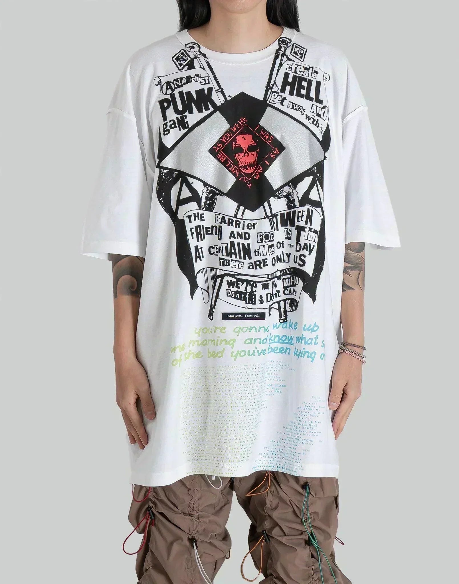 99%IS- - PUNK GANG (SEDITIONARIES ORIGINAL SILK SCREEN) - 082plus