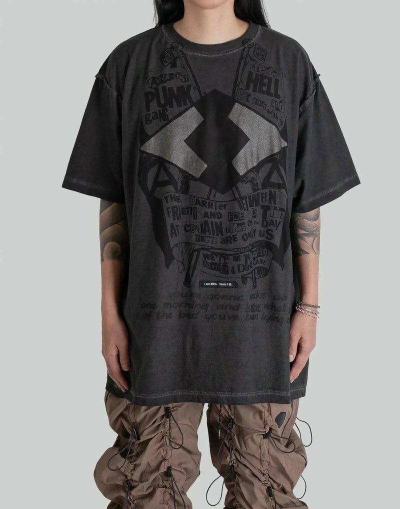 99%IS- - PUNK GANG (SEDITIONARIES ORIGINAL SILK SCREEN) - 082plus