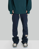Semi Slim Flare Track Pants