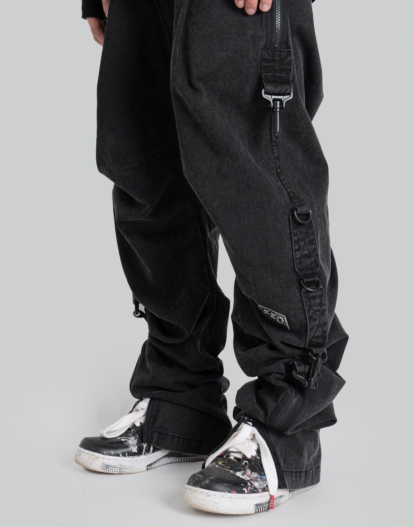 99%IS- - Washed D-ring pants - 082plus