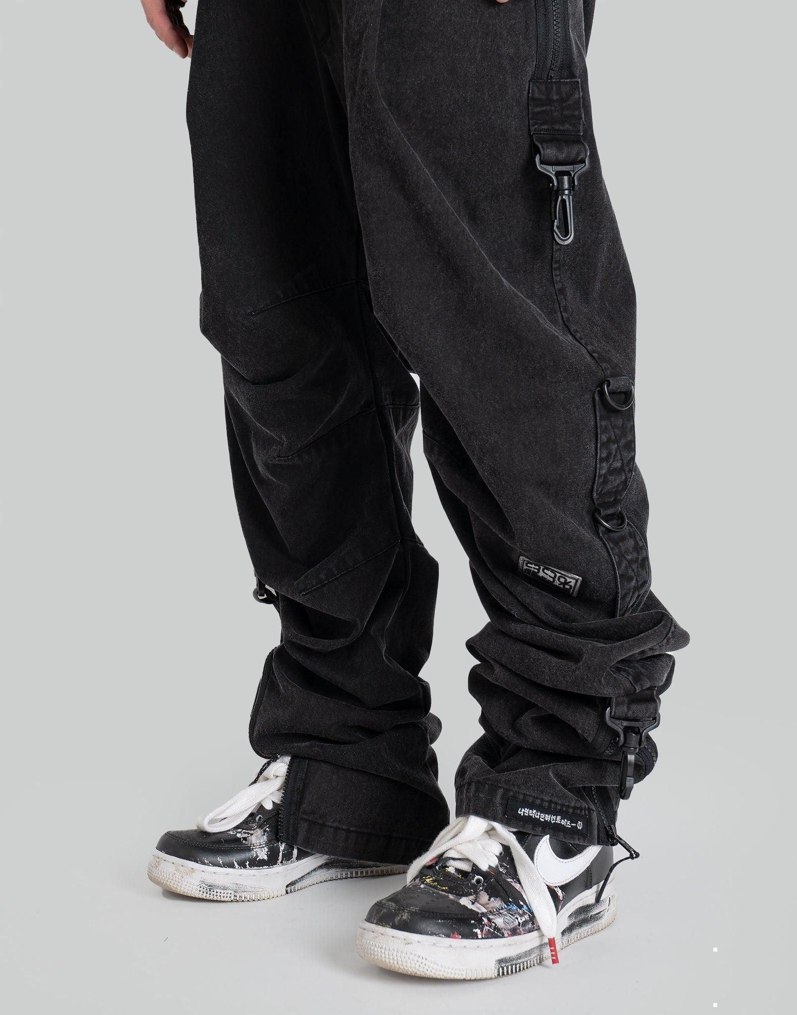 99%IS- - Washed D-ring pants - 082plus